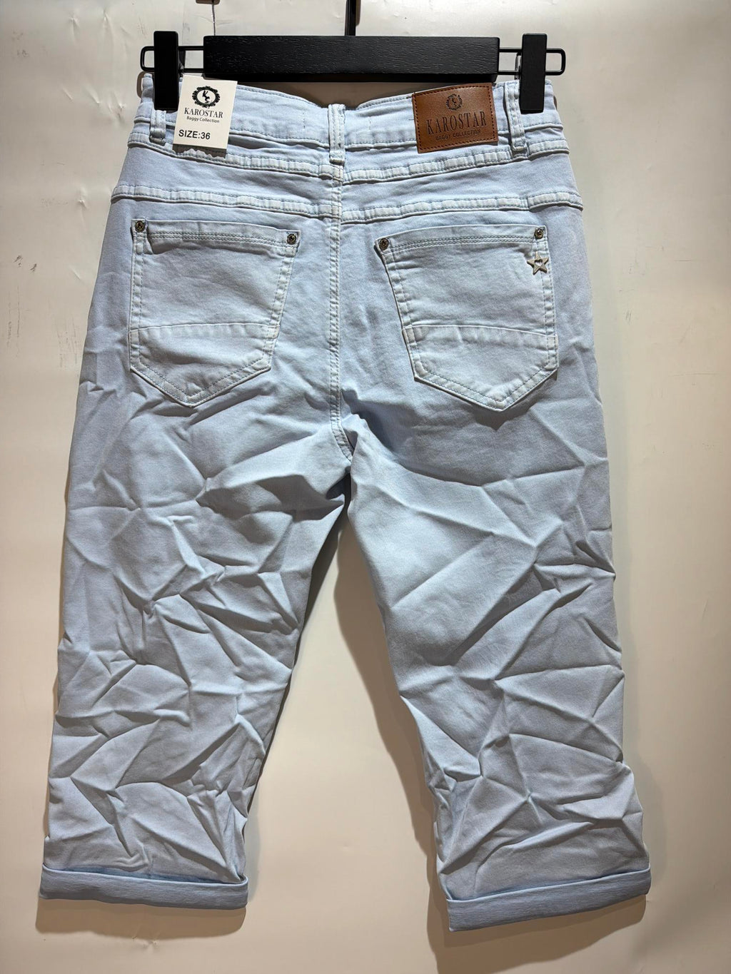 Karostar SUM Capri Jeans Lys Blå