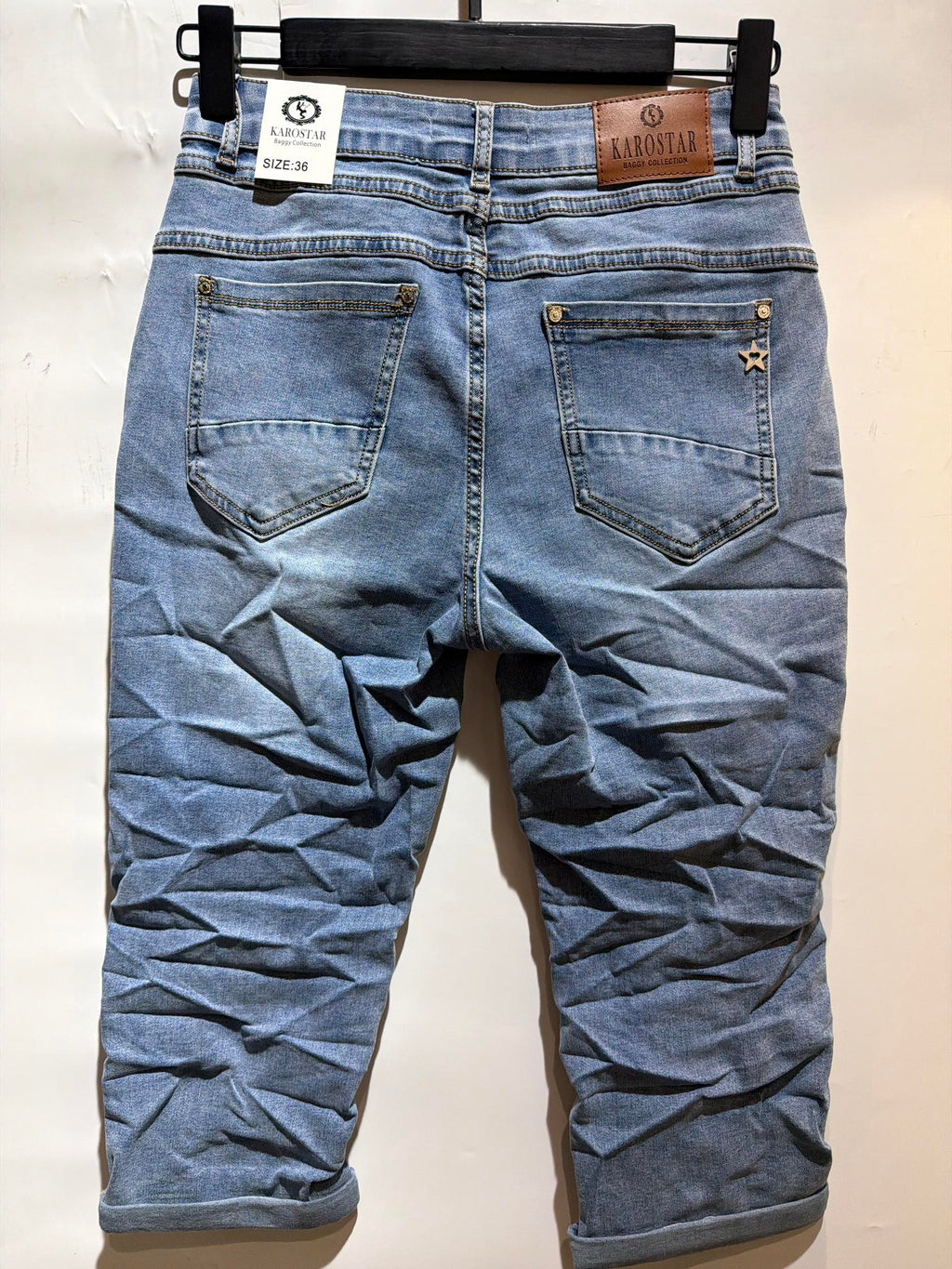 Karostar SUM Capri Jeans Denim Bl