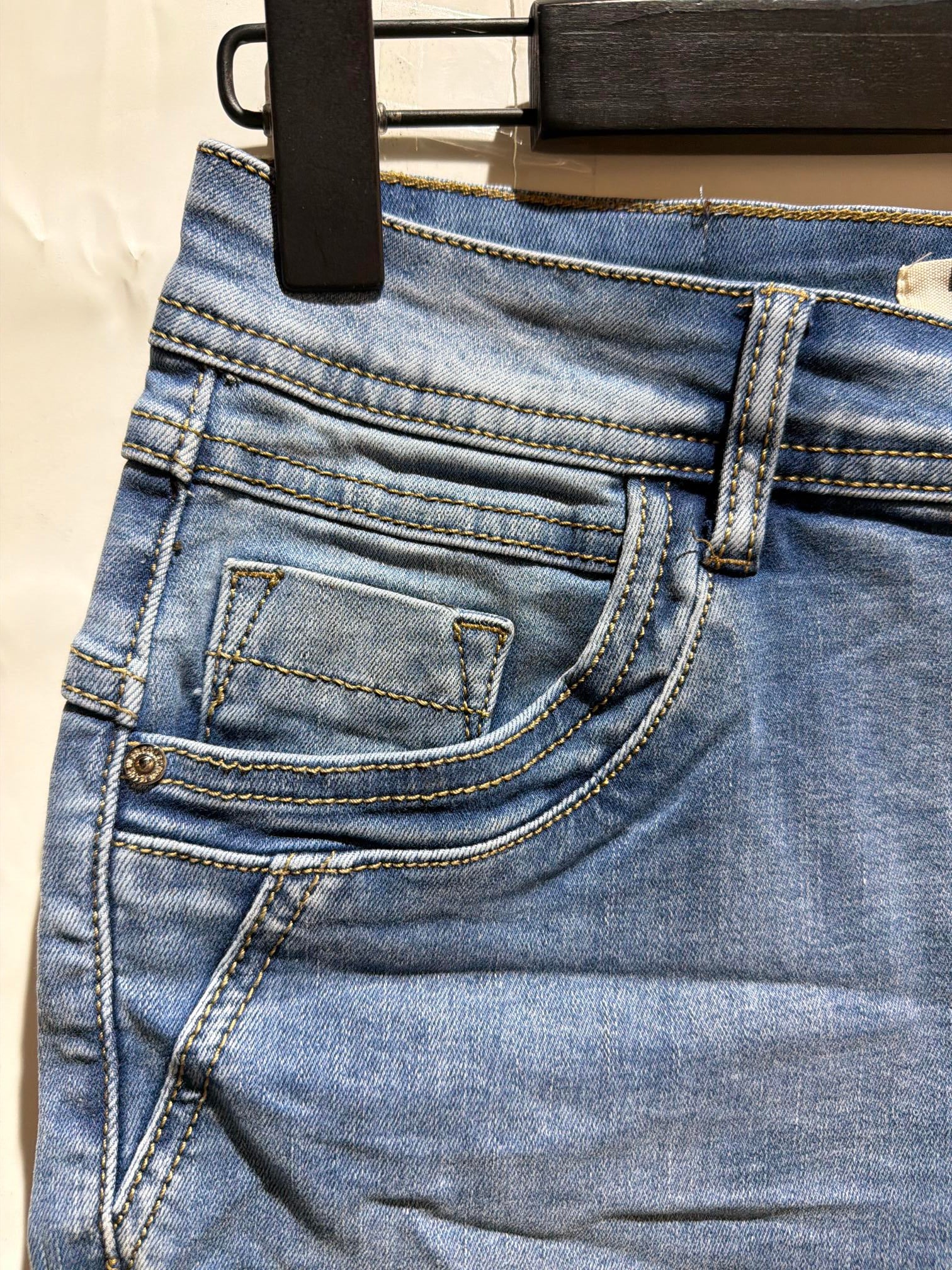 Karostar SUM Capribuks Lynlås Denim Blå