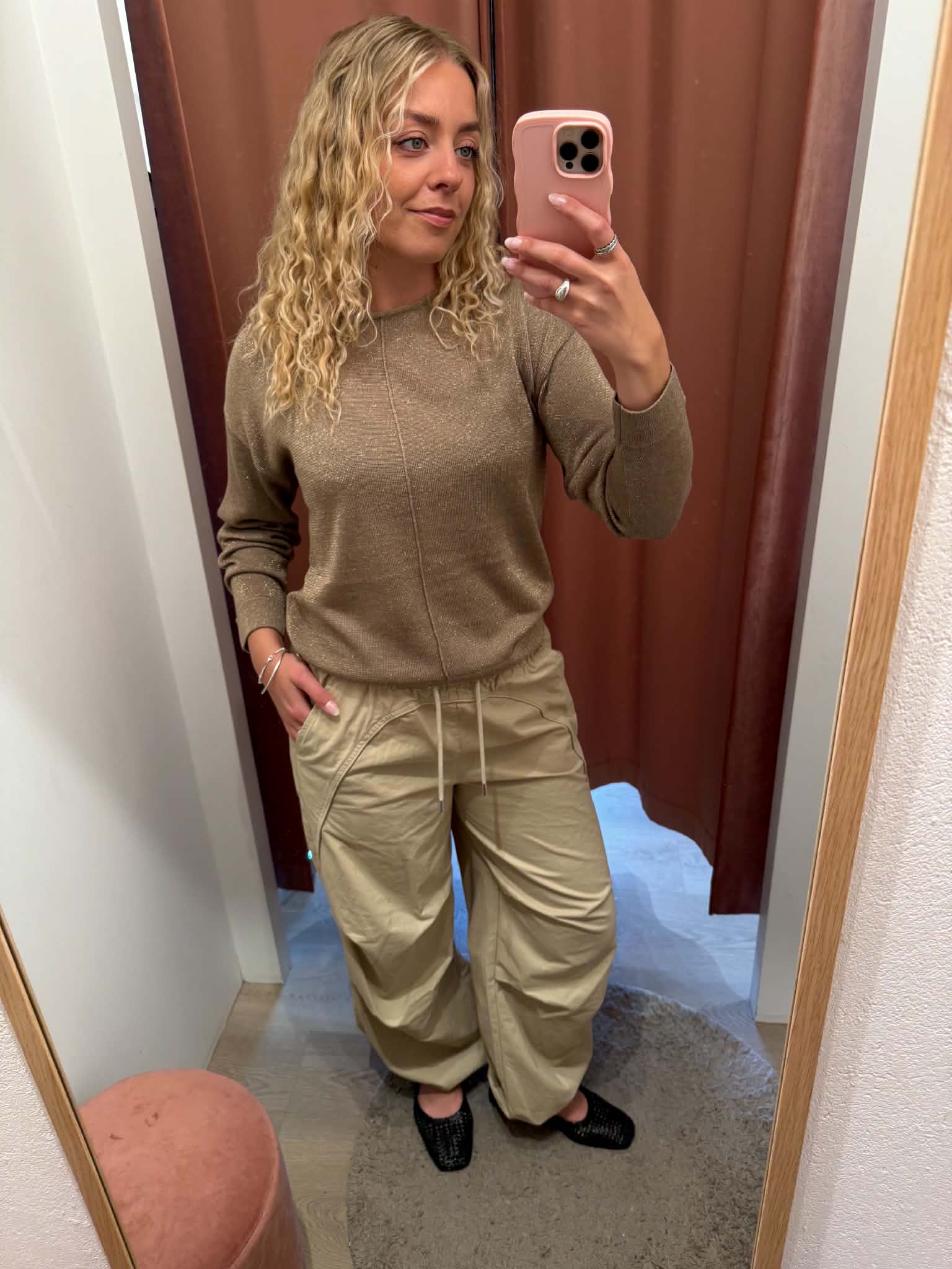 RINO & PELLE Perla Sweater Langærmet Slate Bark