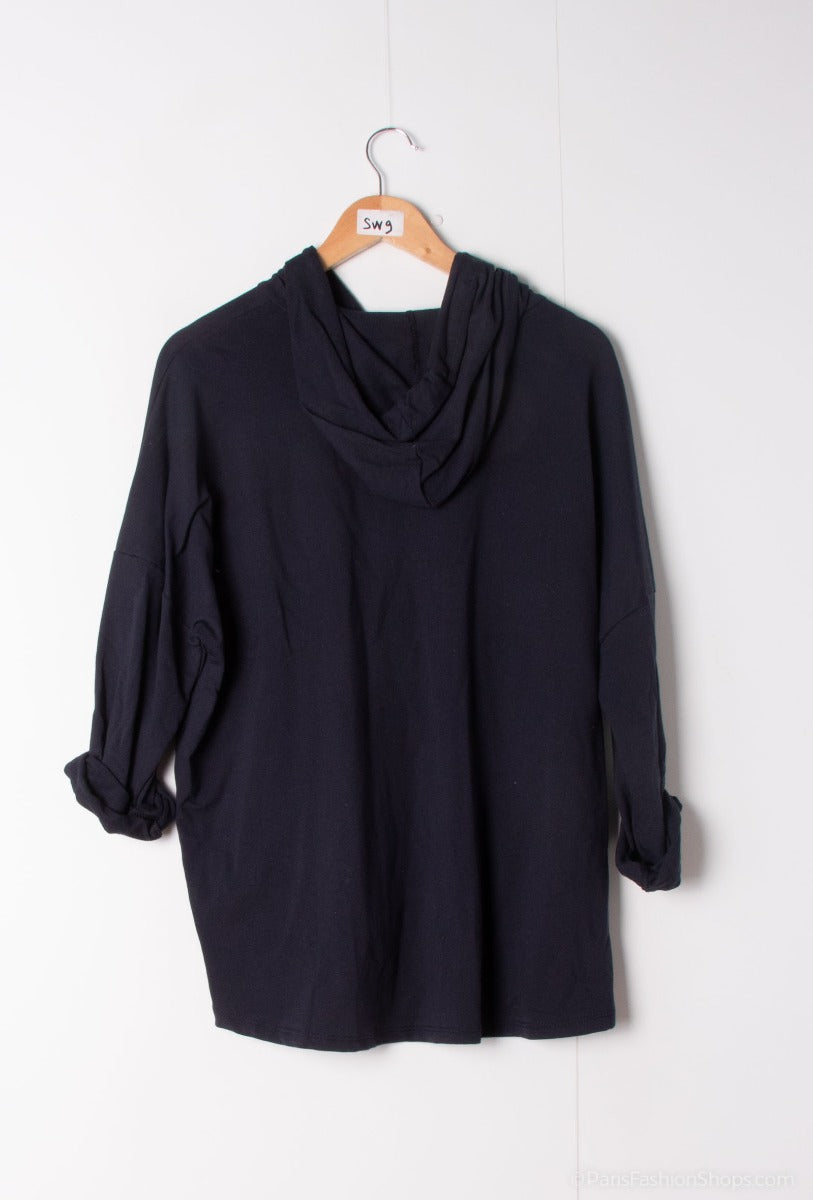Löwenstein YOU ARE BEAUTIFUL Sweatshirt Navy Blå Onesize