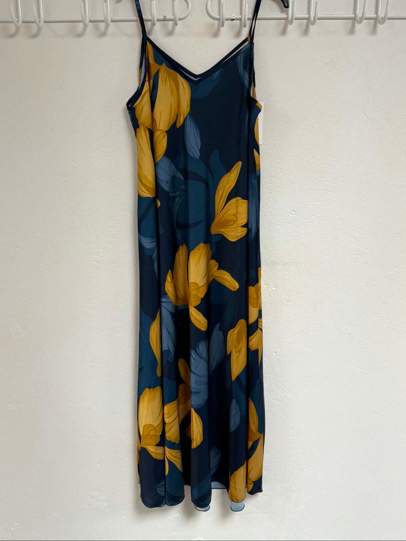 Löwenstein SISL Stropkjole Blomster Navy Blå