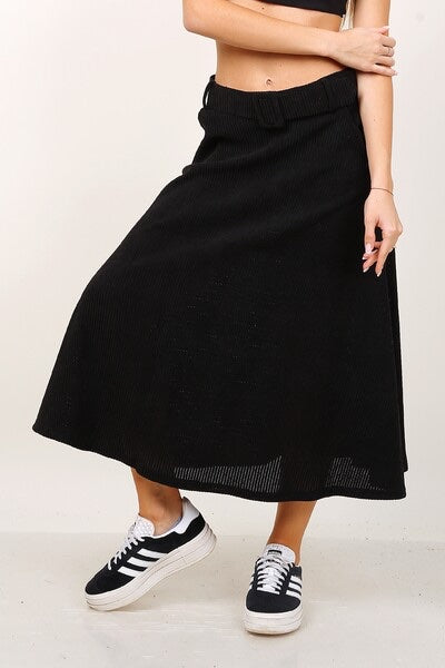 Löwenstein BELLA Nederdel Fløjl Navy Blå   Onesize