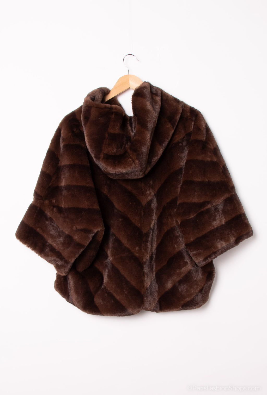 Löwenstein BELL Jakke Fake Fur HætteChoco Brun  Onesize