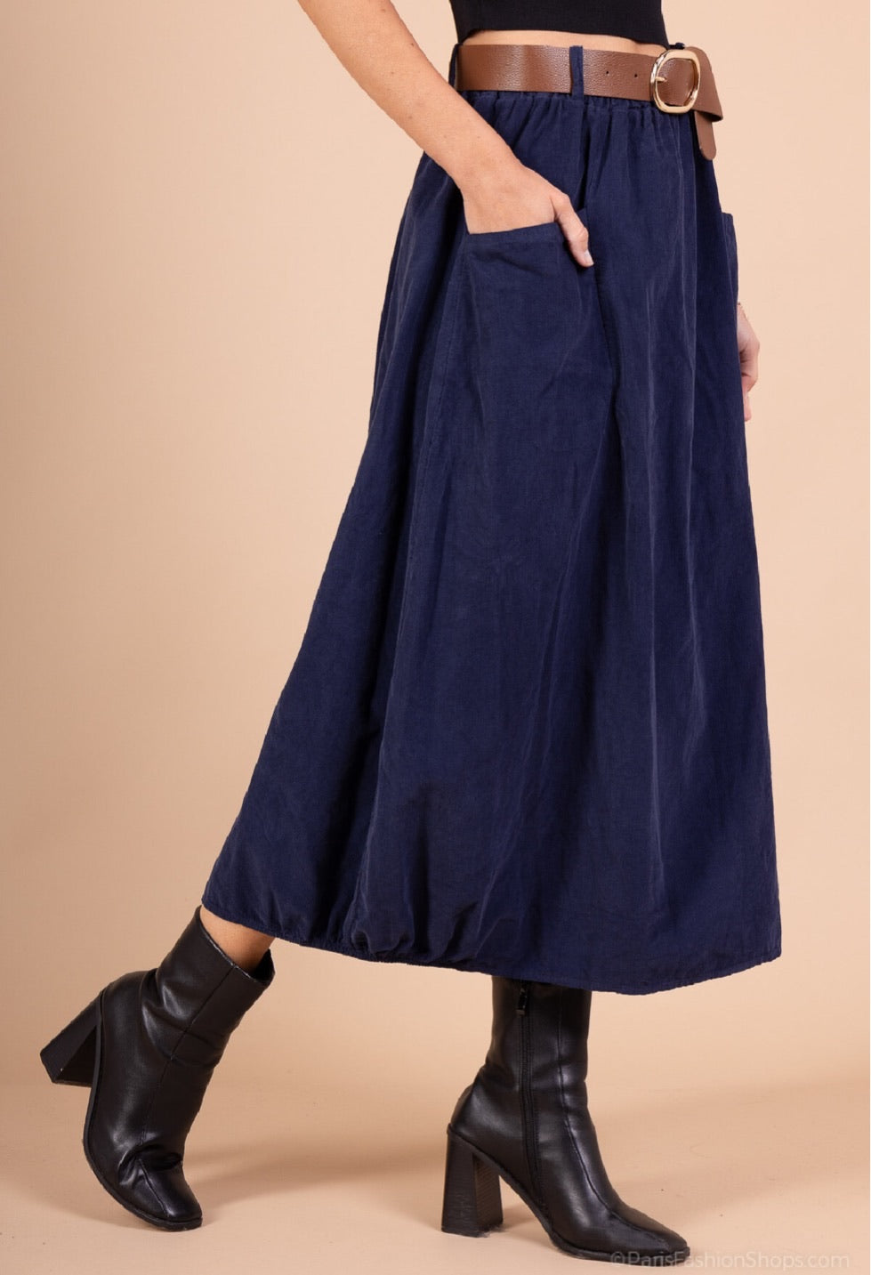 Löwenstein BELL Nederdel Bælte Navy Blå  Onesize