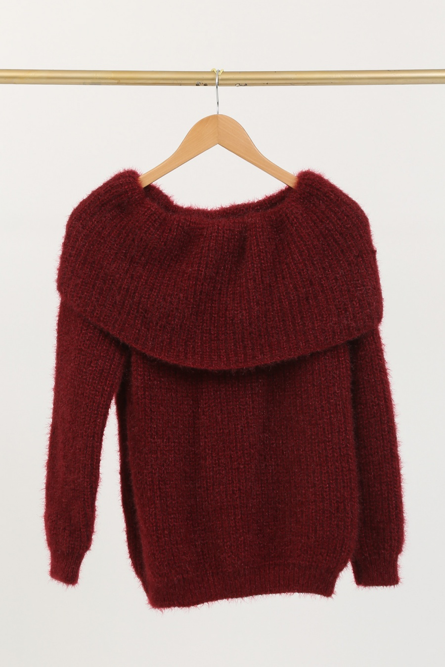 Löwenstein BELLA Strik Mohair Bordeaux  Onesize