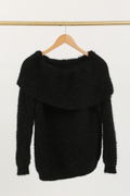 Löwenstein BELLA Strik Mohair Sort  Onesize