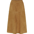 BTF CPH Suede Nederdel Cognac