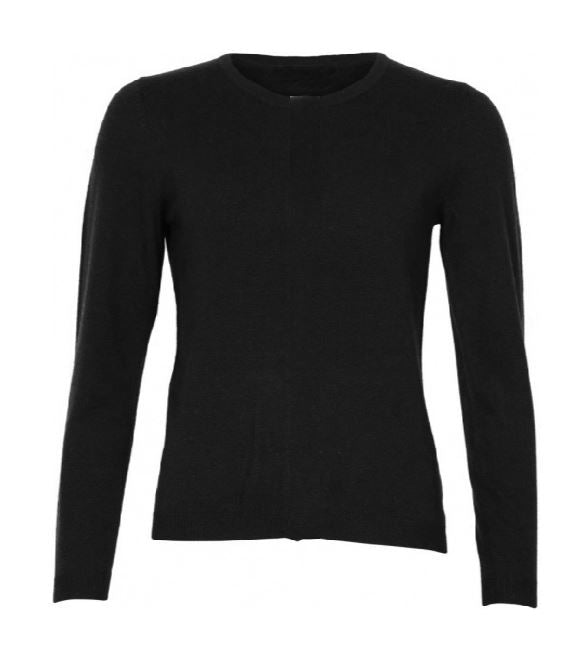 Soulmate Lama 4 Strik Pullover Sort