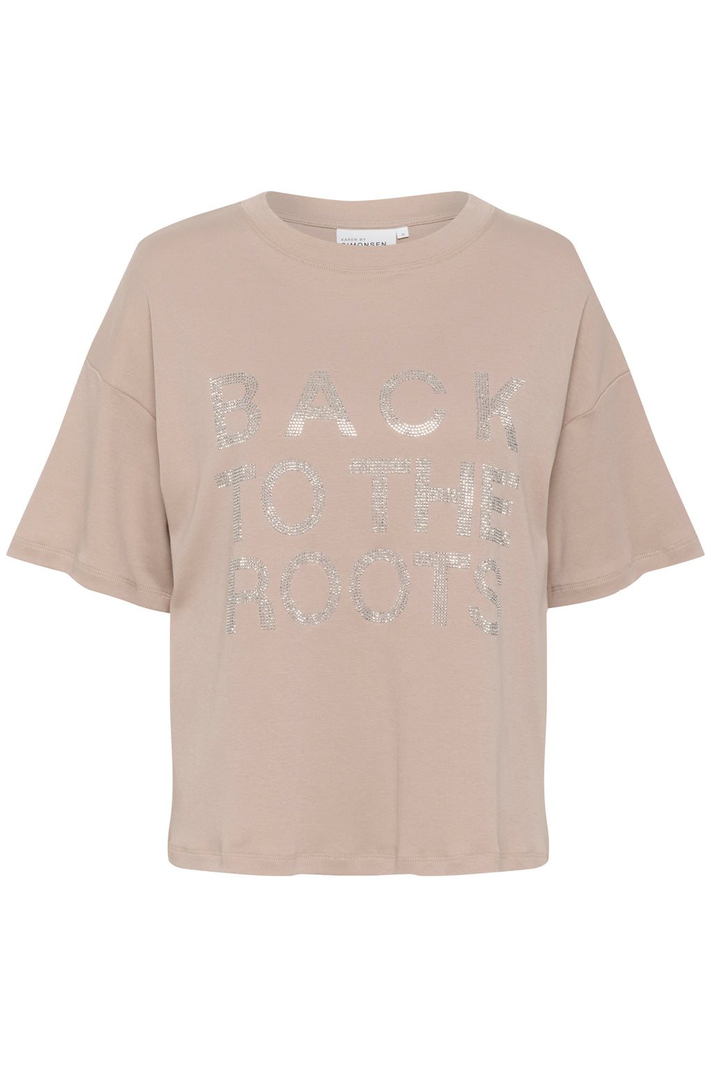 Karen By Simonsen Nooma T-shirt Simply Taupe Brun