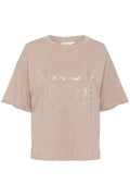 Karen By Simonsen Nooma T-shirt Simply Taupe Brun