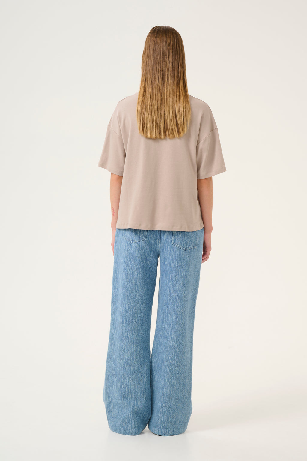 Karen By Simonsen Nooma T-shirt Simply Taupe Brun