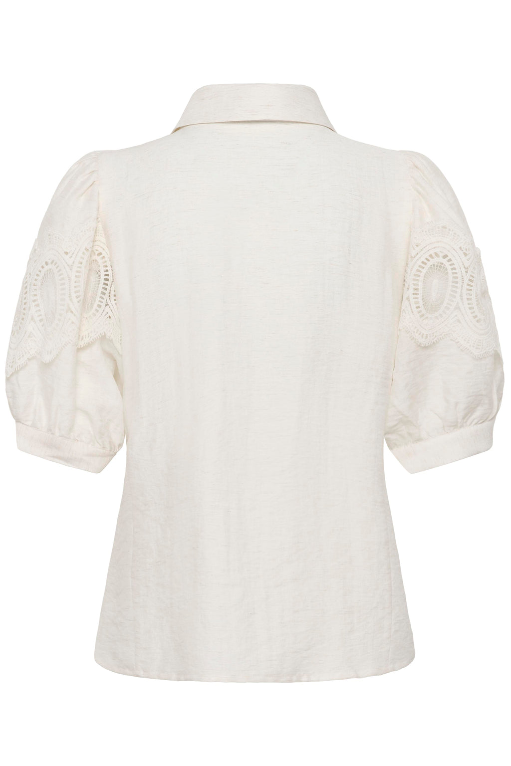 Karen By Simonsen Urith Frosty Bluse Egret Hvid