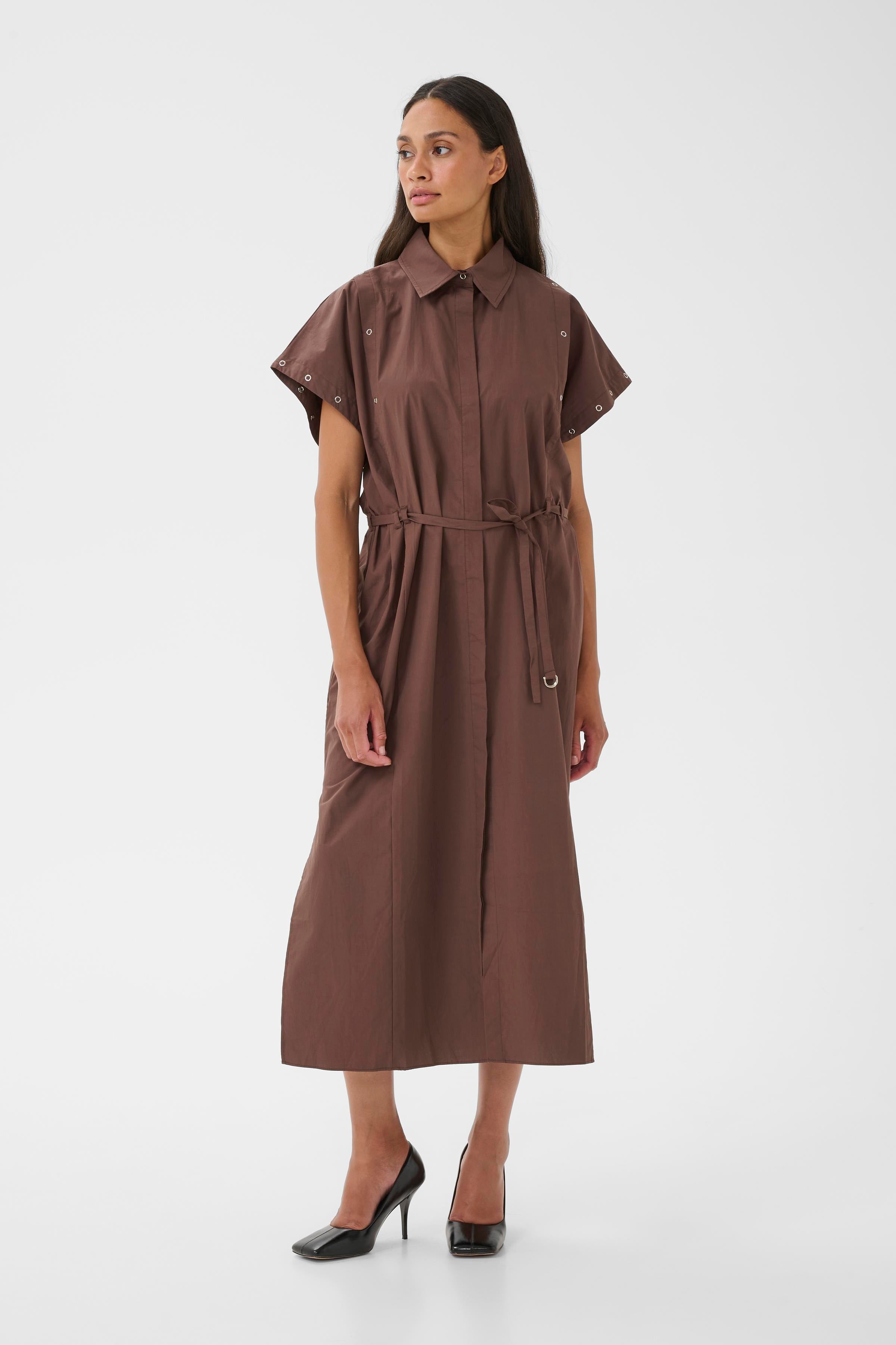Karen By Simonsen Vicky Kjole Chocolate Martini Brun