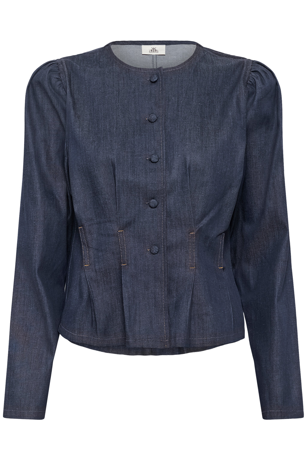 Karen By Simonsen Drew Bluse Denim Blå