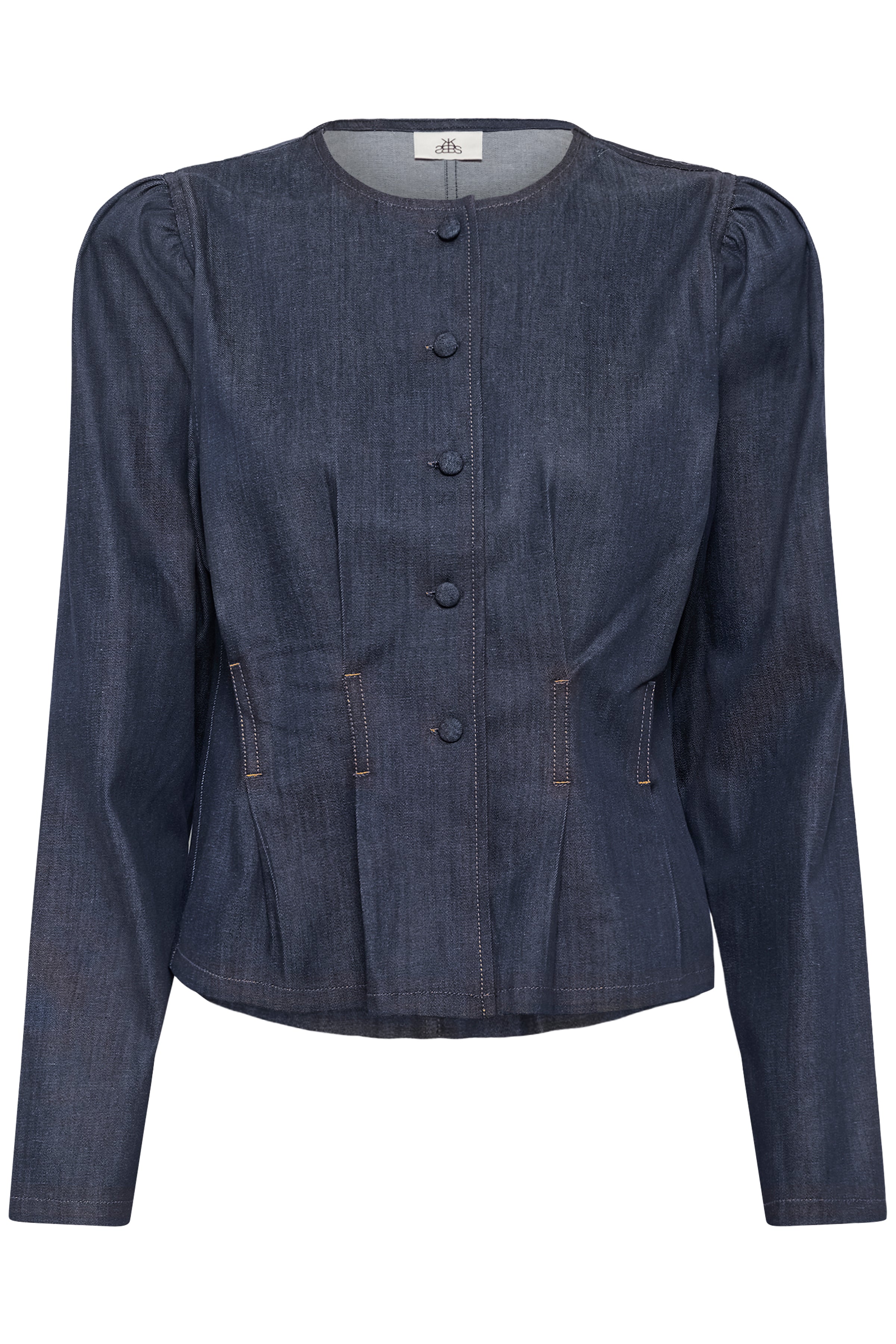 Karen By Simonsen Drew Bluse Denim Blå