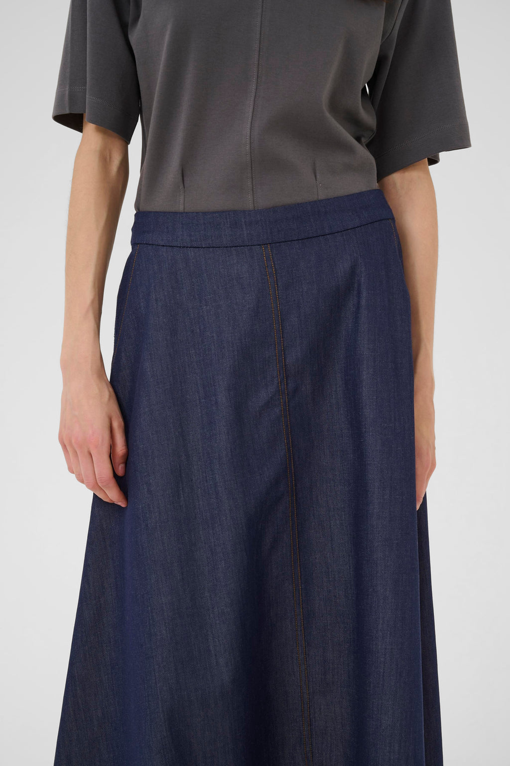 Karen By Simonsen Drew Nederdel Denim Blå