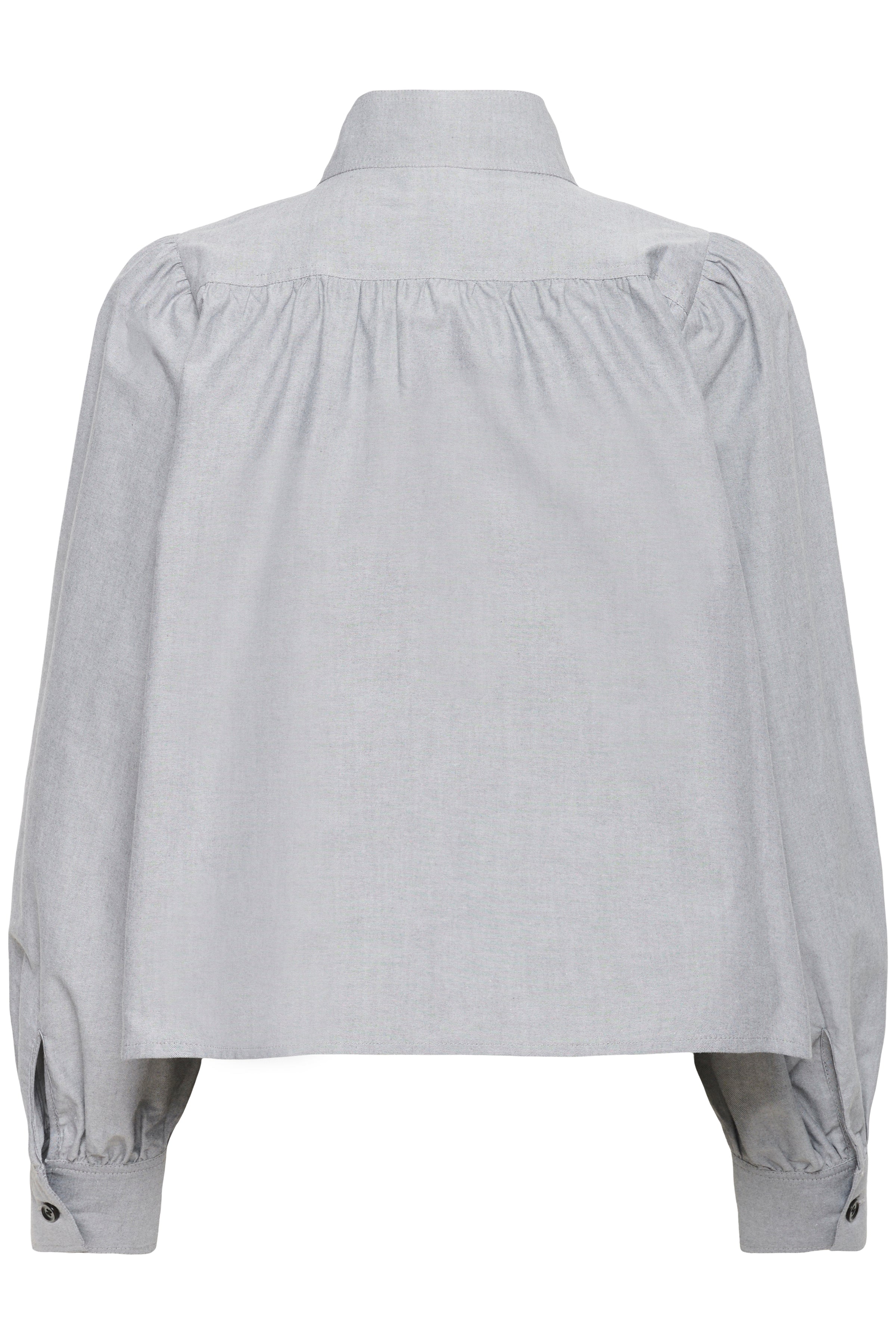 Karen By Simonsen Deborah Carlotta Skjorte Thunderstorm Lys Grå