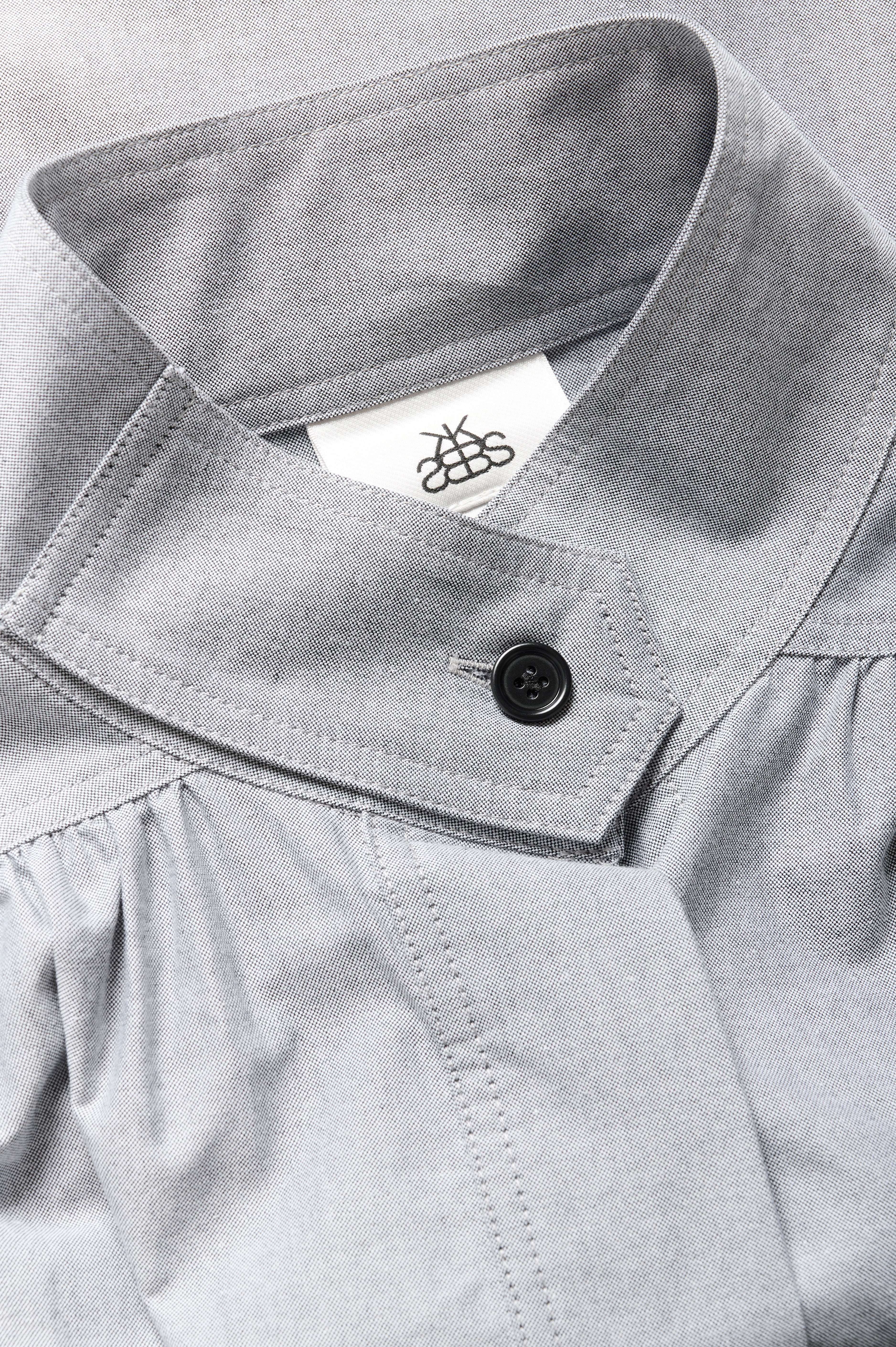 Karen By Simonsen Deborah Carlotta Skjorte Thunderstorm Lys Grå