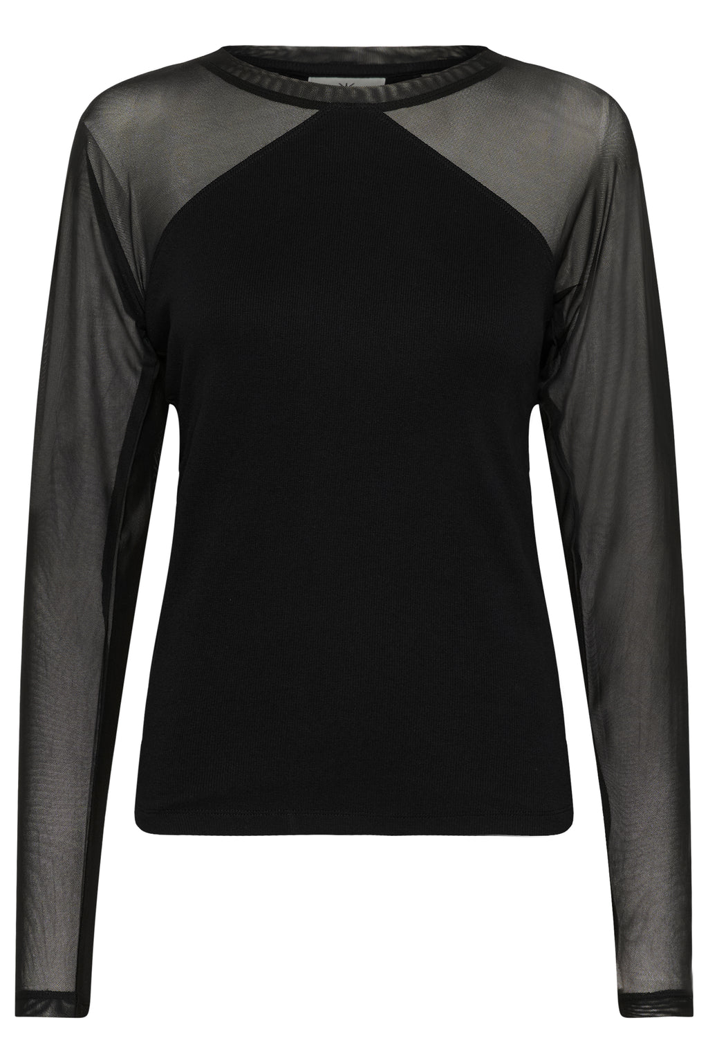 Karen By Simonsen Dafne Mandarina O-Neck T-shirt Meteorite Sort
