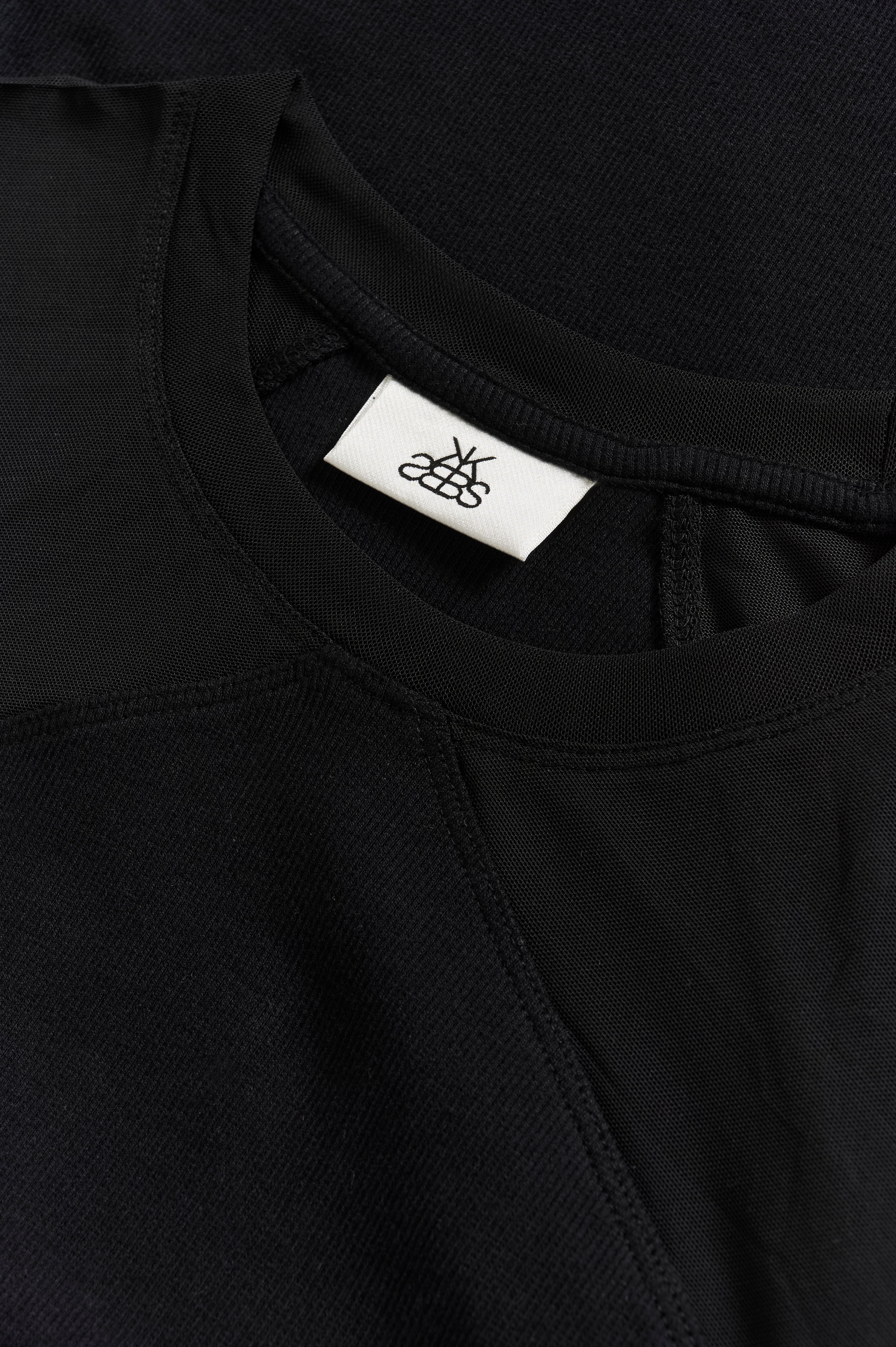 Karen By Simonsen Dafne Mandarina O-Neck T-shirt Meteorite Sort