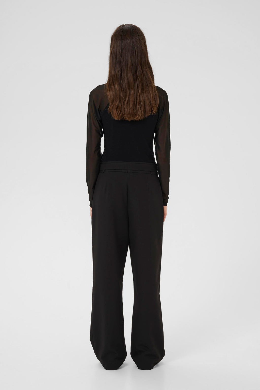 Karen By Simonsen Dafne Mandarina O-Neck T-shirt Meteorite Sort