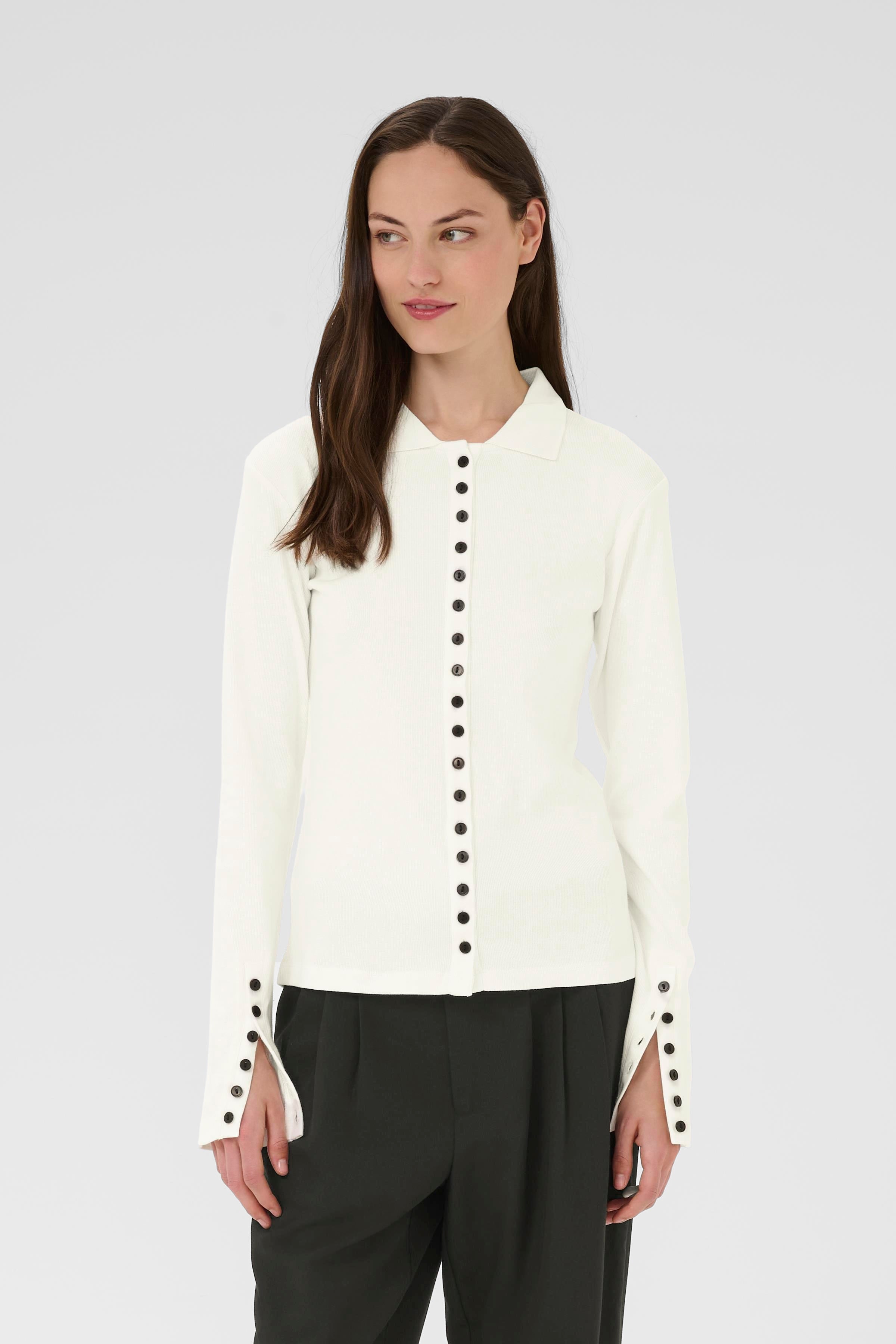 Karen By Simonsen Dafne Polo Egret Creme