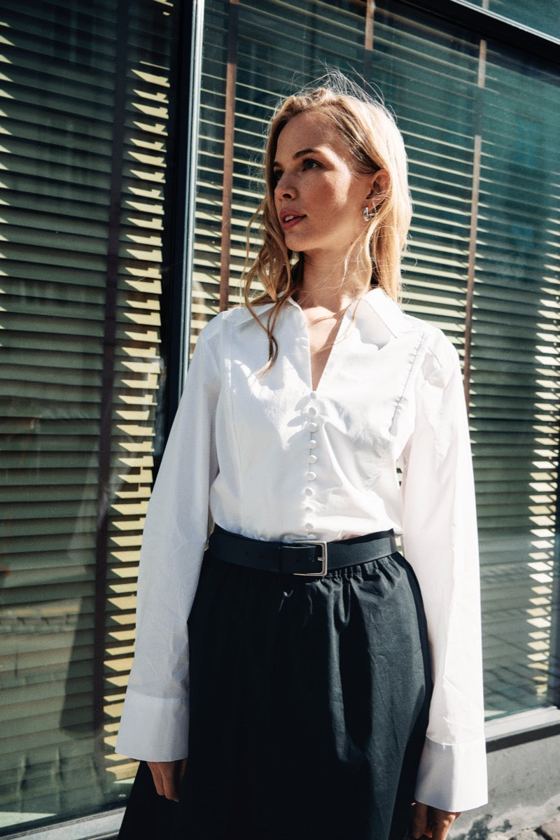 Karen By Simonsen Camille Skjorte Bright Hvid