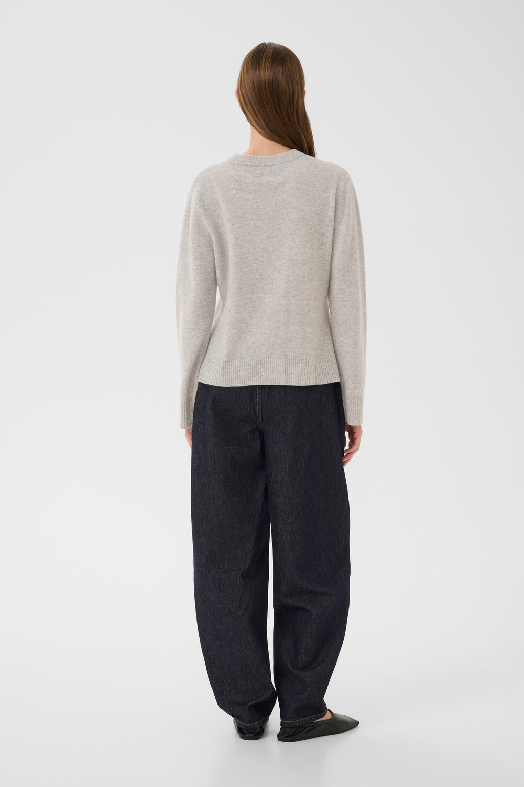 Karen By Simonsen Etta Cardigan Lys Grå