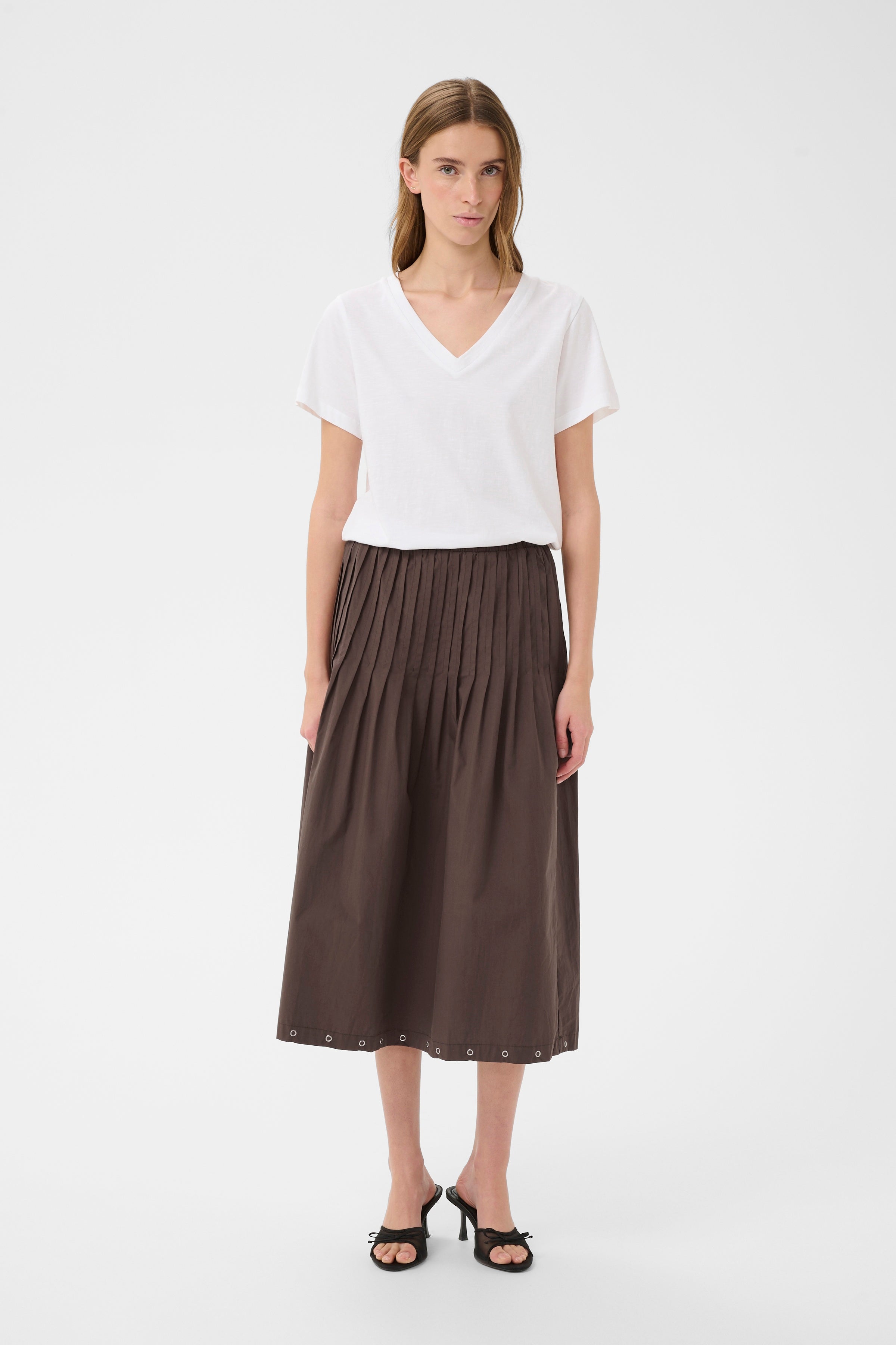 Karen By Simonsen Vicky Nederdel Chocolate Martini Brun