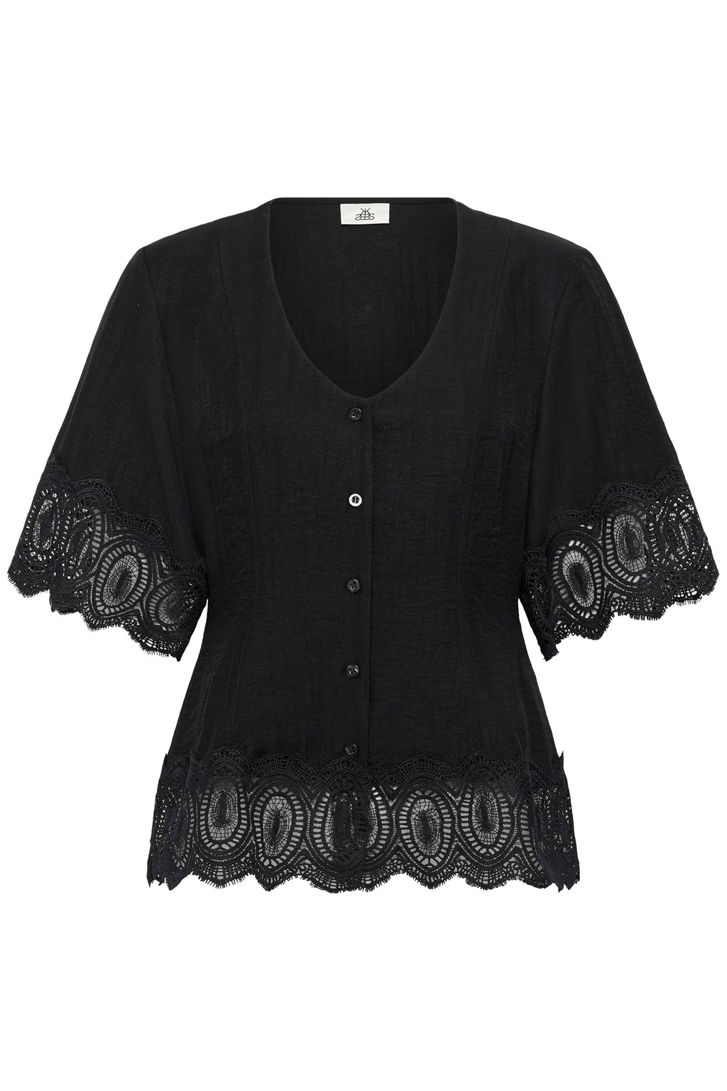 Karen By Simonsen Urith Bluse Meteorite Sort