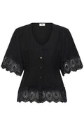 Karen By Simonsen Urith Bluse Meteorite Sort