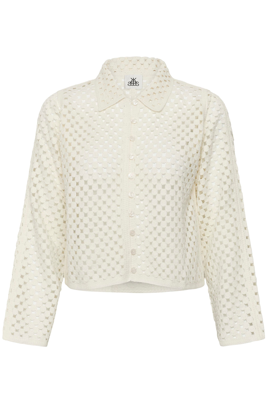 Karen By Simonsen Filippa Cardigan Egret Hvid