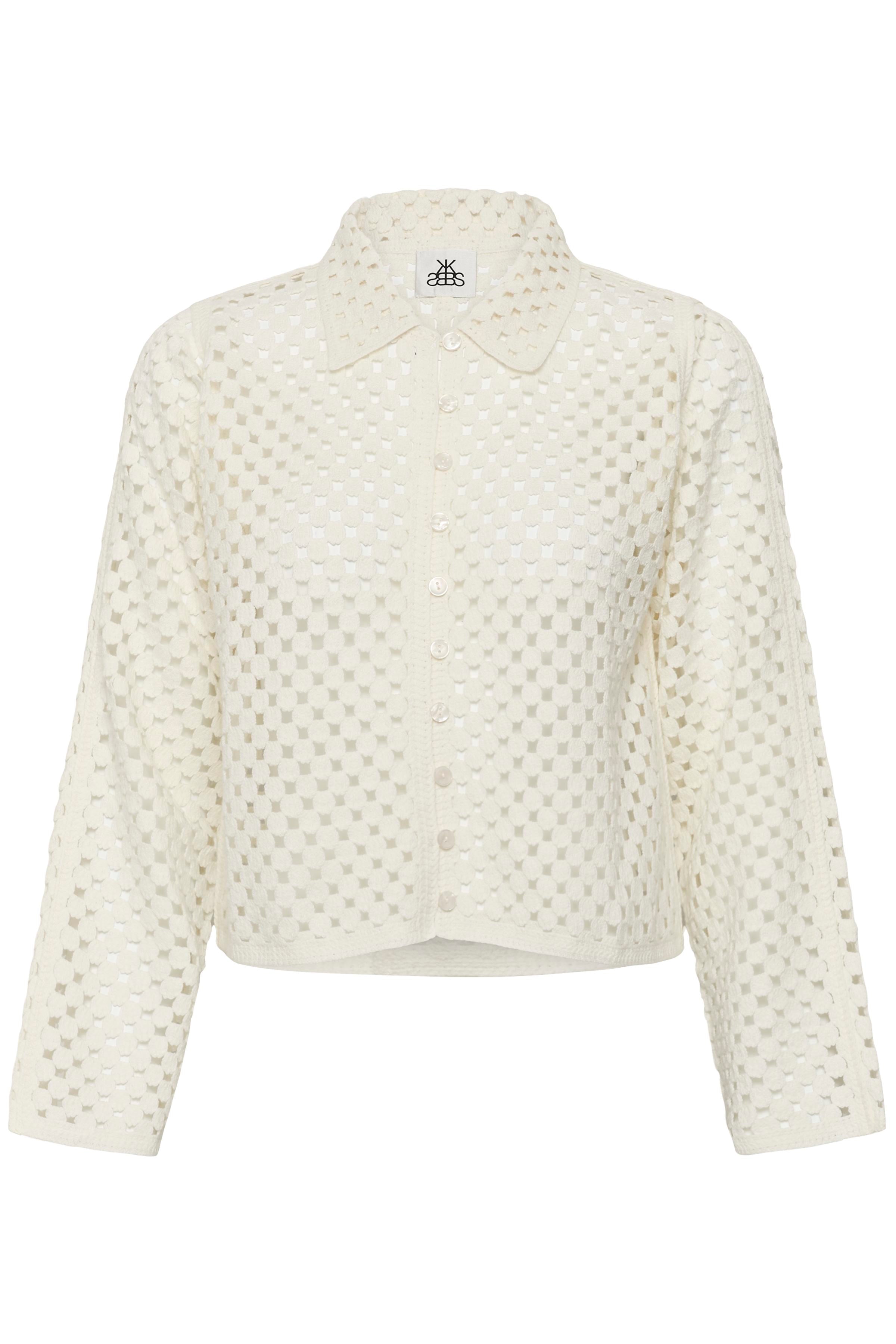 Karen By Simonsen Filippa Cardigan Egret Hvid