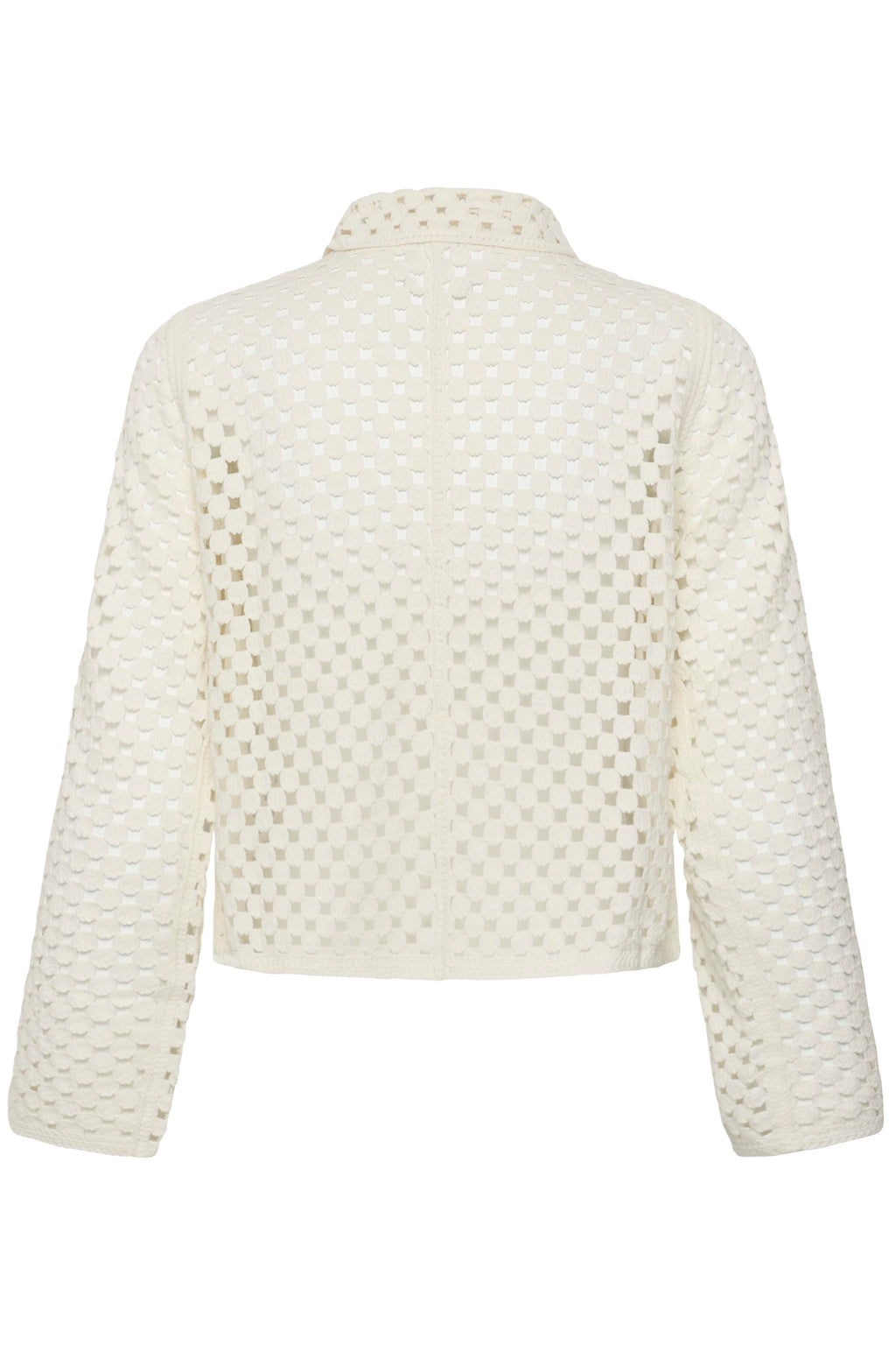Karen By Simonsen Filippa Cardigan Egret Hvid