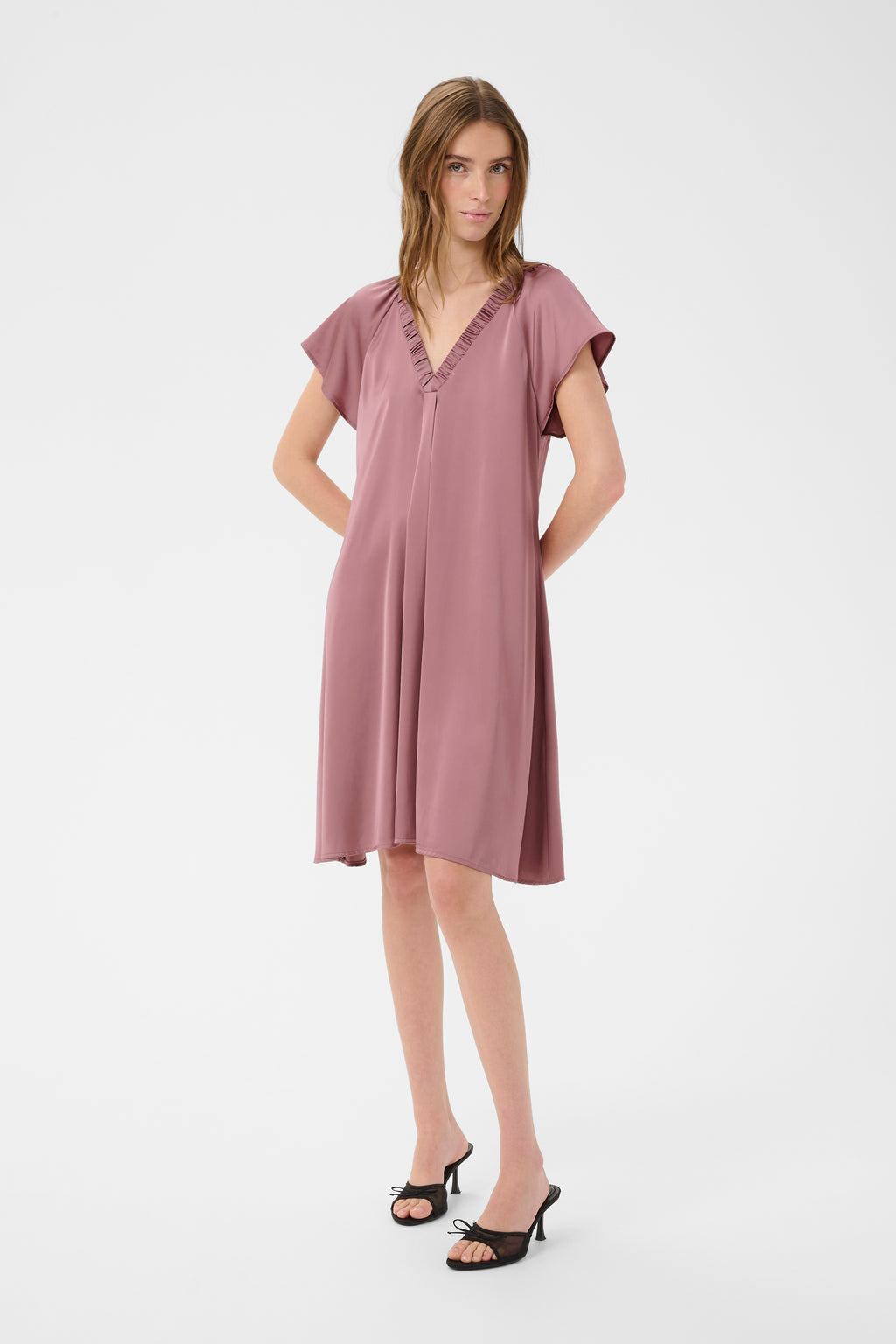 Karen By Simonsen Filuca Kjole Nostalgia Rosa