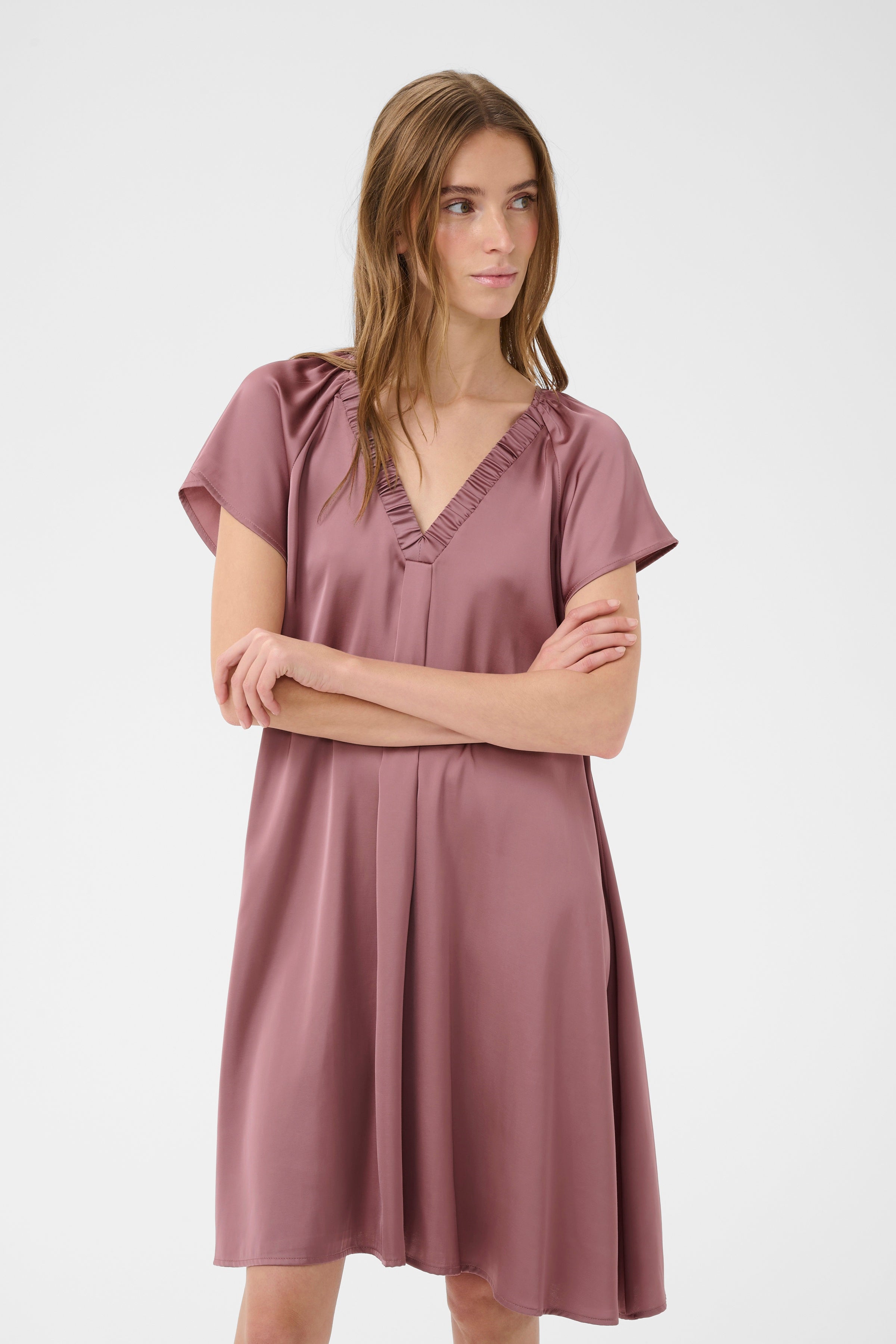 Karen By Simonsen Filuca Kjole Nostalgia Rosa