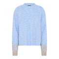 Soulmate Cece 1 Strik Pullover Lys Blå