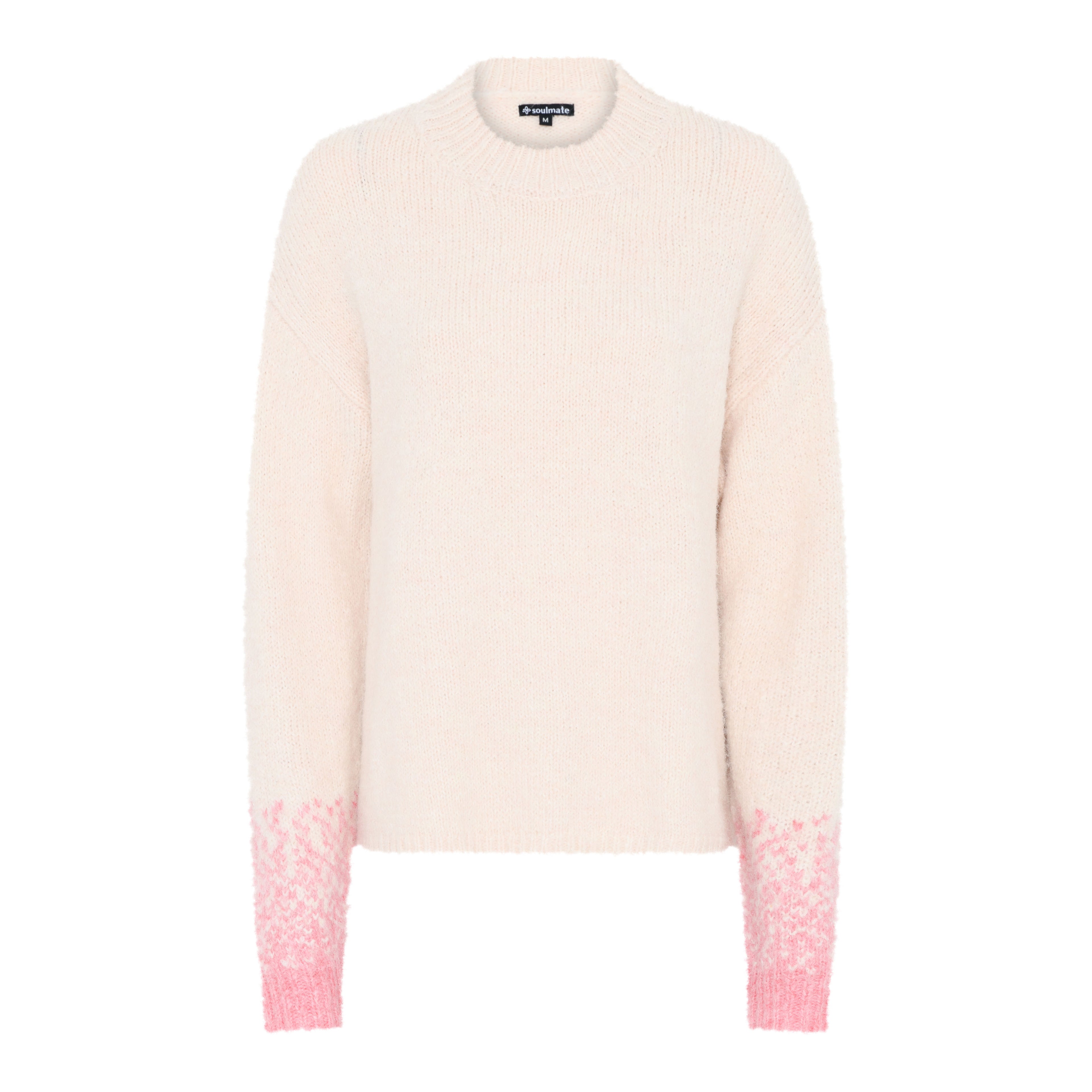 Soulmate Cece 1 Strik Pullover Rosa