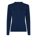 Soulmate Klaudi 1 Strik Pullover Deep Blå