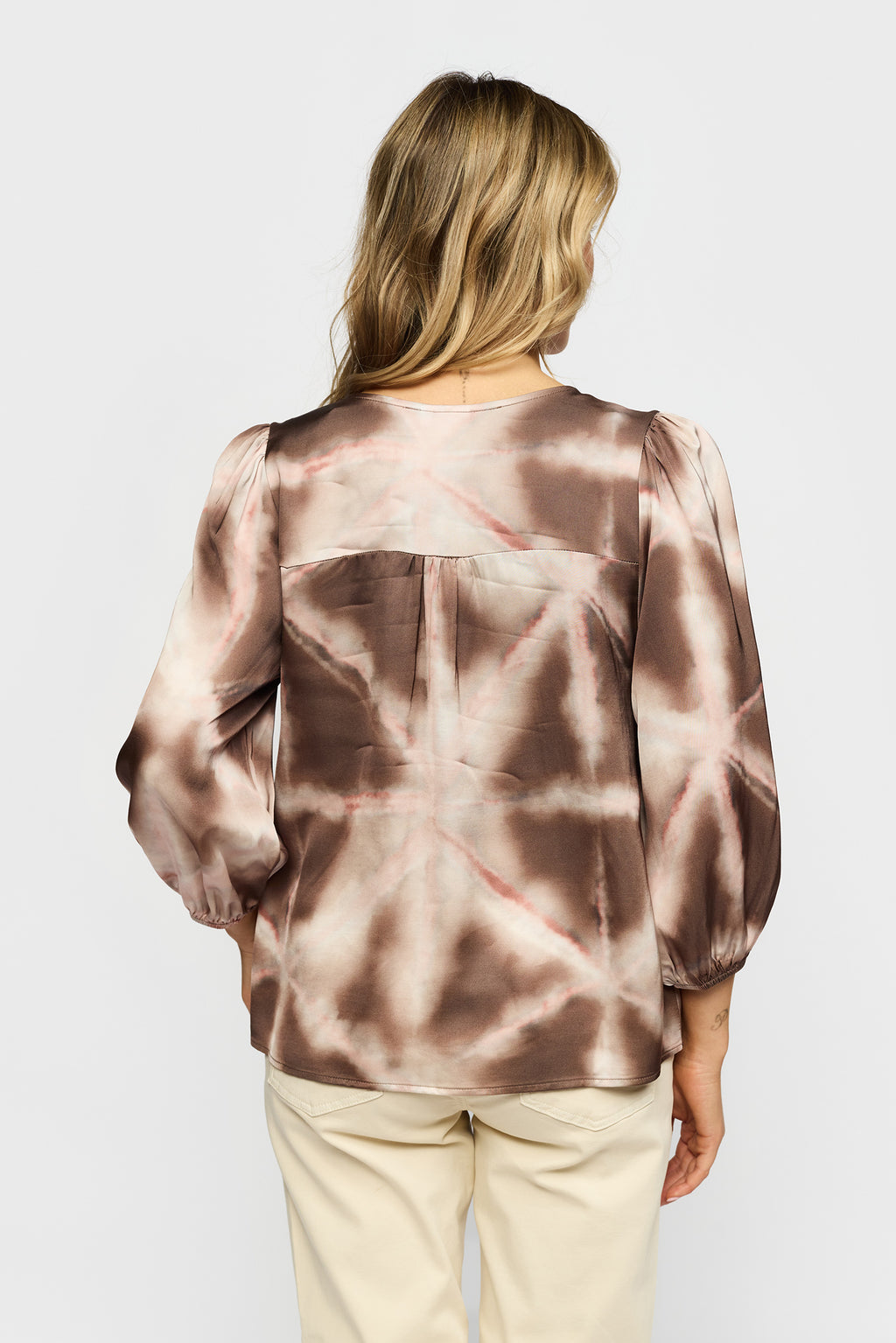 2 Biz Amina Bluse Square Rosa