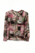 2 Biz Estelle Bluse Square Rosa