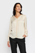 2 Biz Camilla Bluse Sand