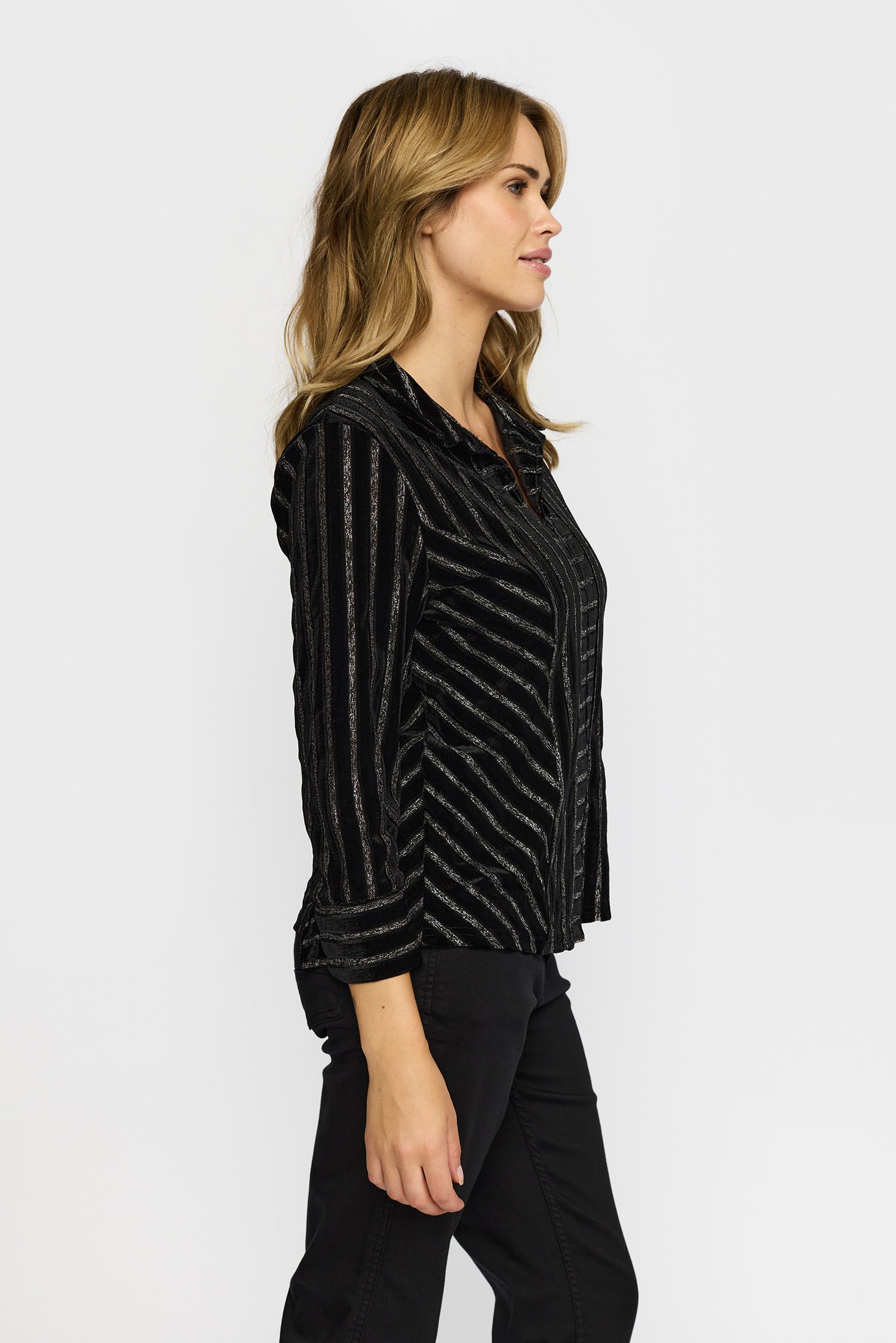 2 Biz Malou Bluse Sort