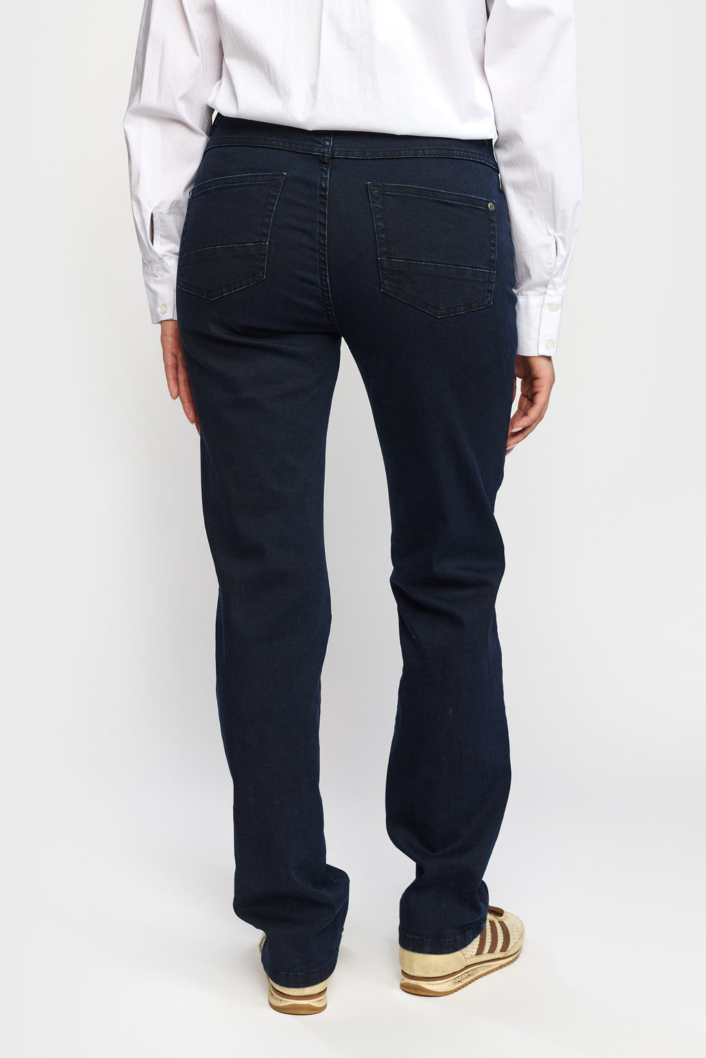2 Biz Bekket Bukser Dark Denim Blå