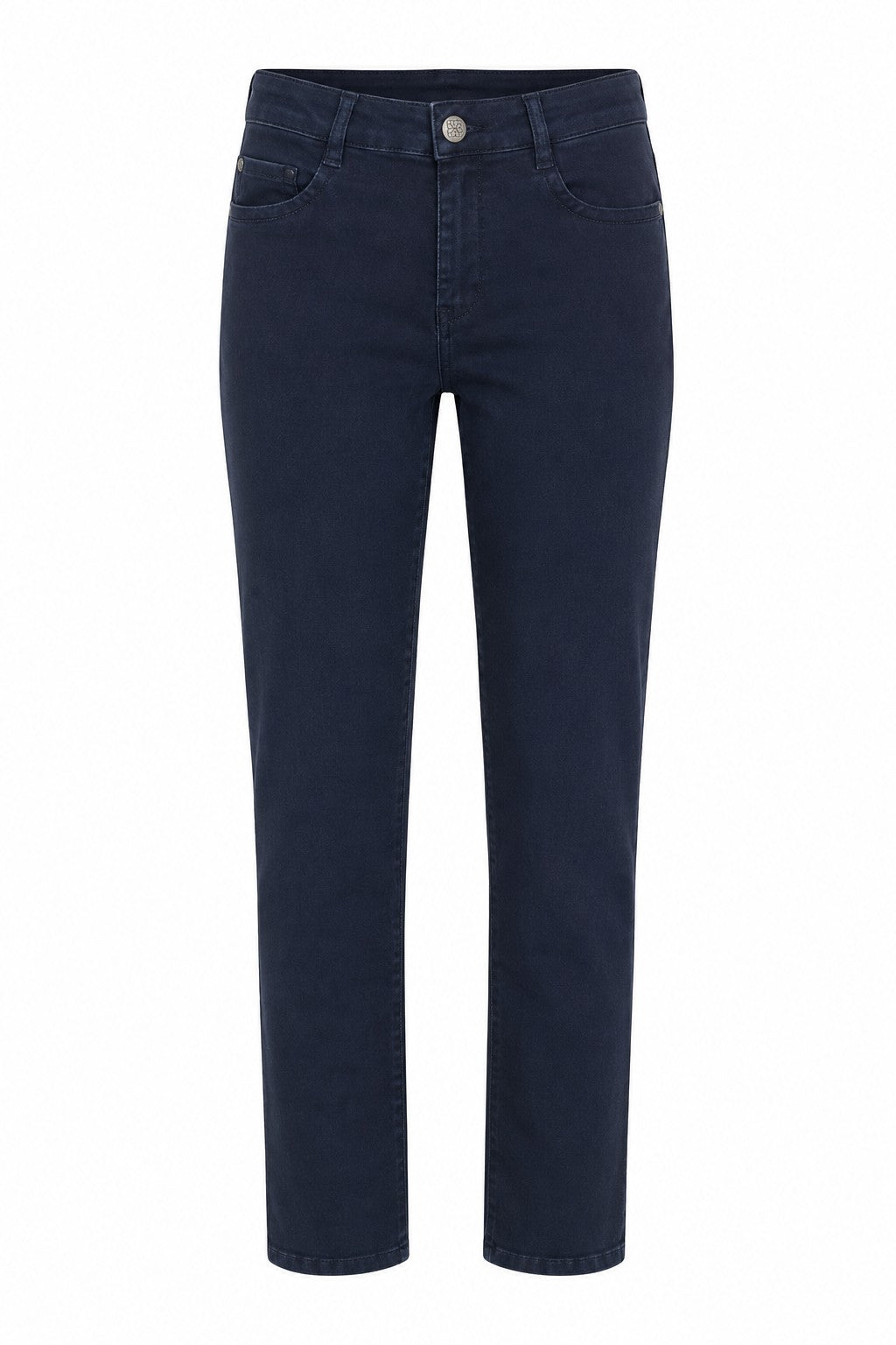 2 Biz Bekket Bukser Dark Denim Blå