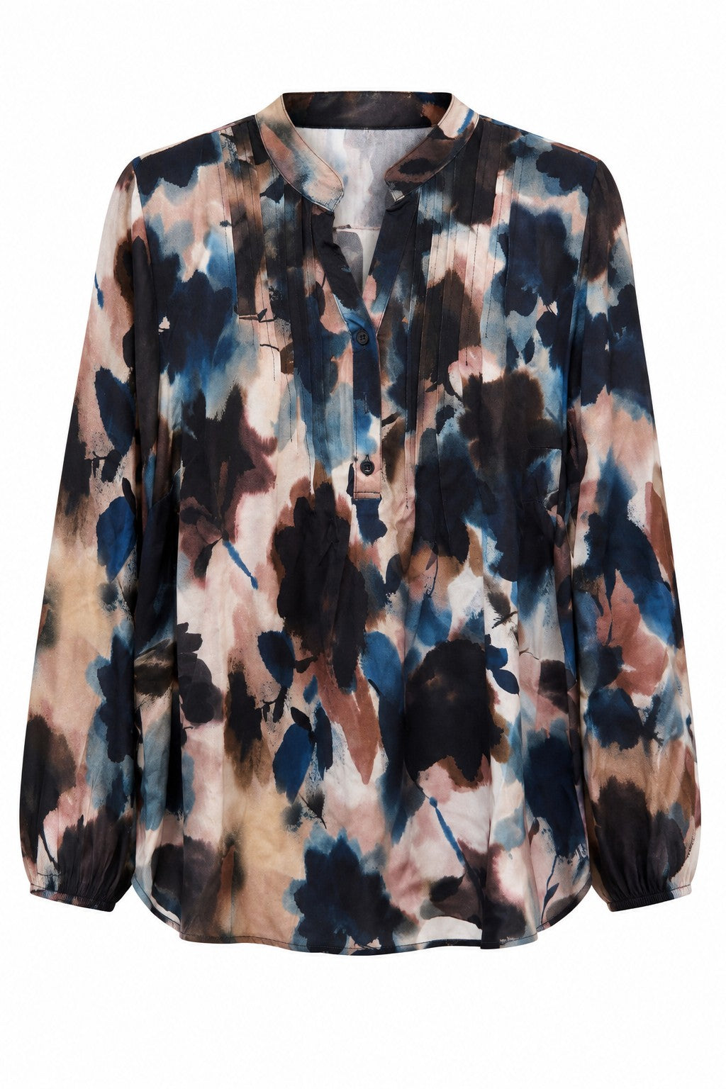 2 Biz Elsa Bluse Blå Mix