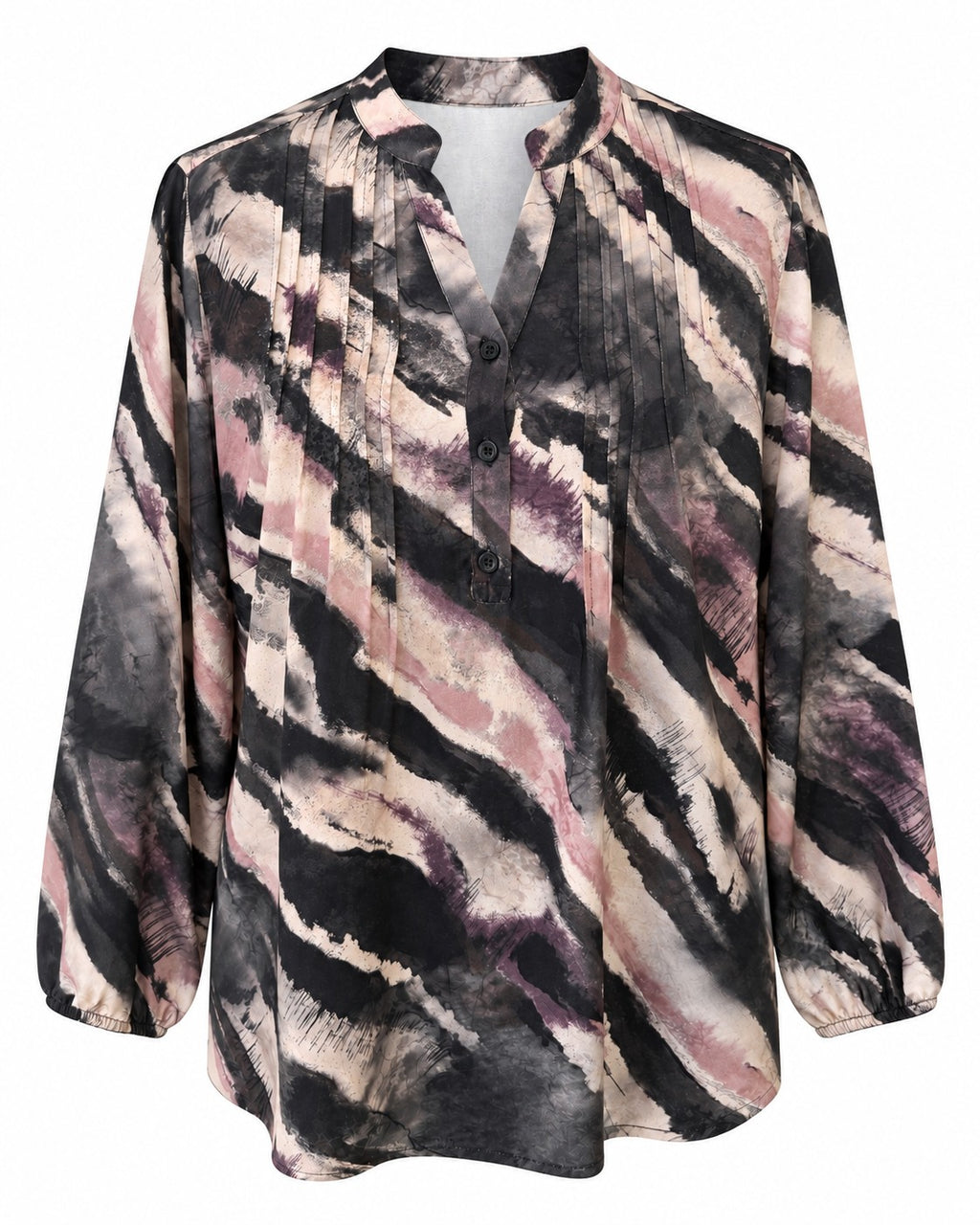 2 Biz Elsa Bluse Print Sort