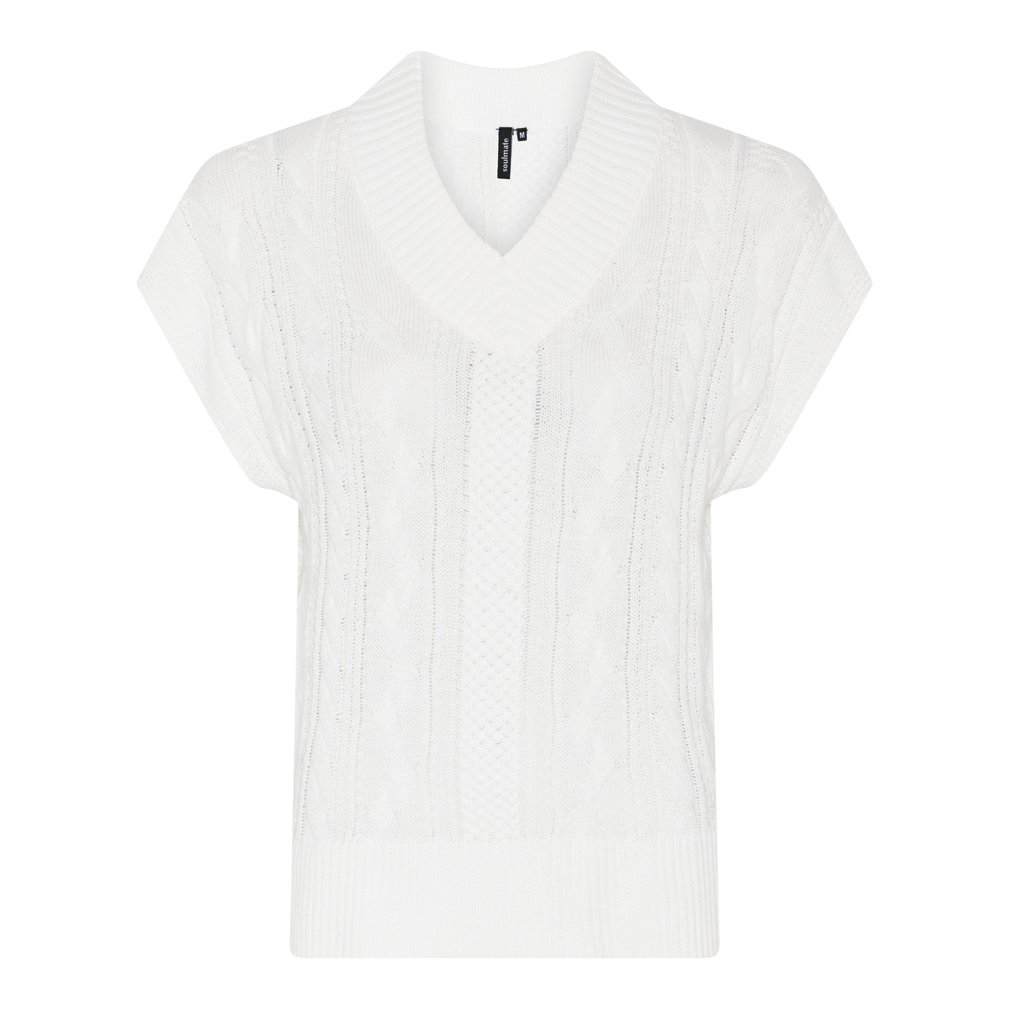 Soulmate Charlise 1 Vest Off White