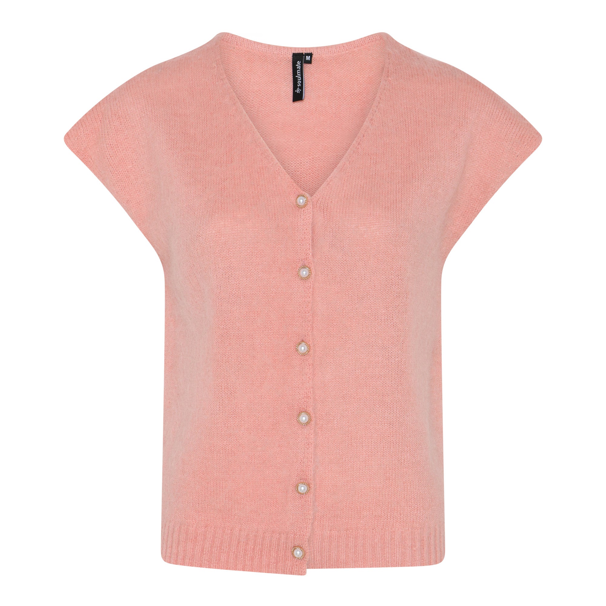 Soulmate Charlise 3 Vest Rosa